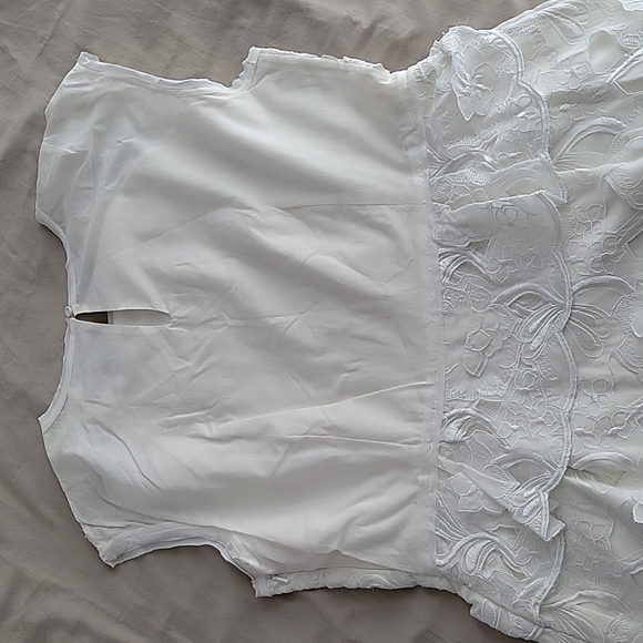 BCBG white floral dress - Picture 4 of 10